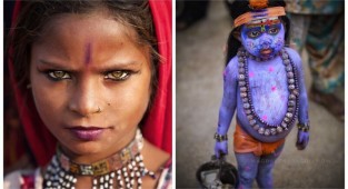 Гипнотические портреты из Индии, от которых невозможно оторвать взгляд (51 фото)