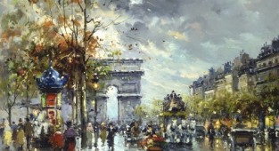 Antoine Blanchard - французский художник (76 работ)