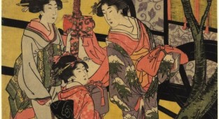 Artworks by Kitagawa Utamaro (1753-1806) (1446 работ) (Часть 4)