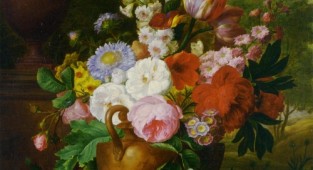 Цветы и натюрморт в живописи 18-20 веков часть 2 (108 работ)