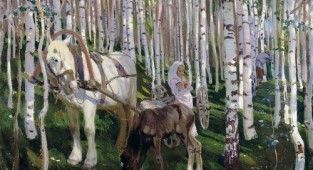 Подборка репродукций картин русских художников-пейзажистов (75 работ) (2 часть)