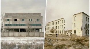 Ядерные руины Казахстана на снимках английского фотографа (23 фото)