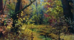 Осень в картинах русских художников (54 работ)
