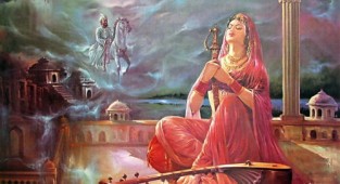 Индия - картины на тему Бхагавата Пураны (66 работ)