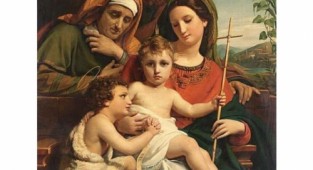 Бельгийский живописец Francois Joseph Navez (1787-1869) (62 работ)