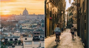 Улицы итальянских городов на снимках Давида Ориккио (26 фото)
