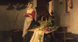 Бельгийский художник Florent Willems (1823-1905) (61 работ)