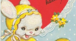 Postcards of the twentieth century - Valentine's Day 5 | Открытки - валентинки ХХ века - День святого Валентина 5 (224 работ)