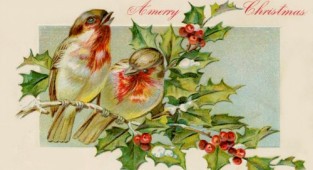 Christmas and New Year 3 - old postcards XX century | Рождество и Новый год 3 - Открытки ХХ века (315 фото)