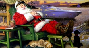 «Из жизни Санта Клауса» Tom Newsom (45 работ)