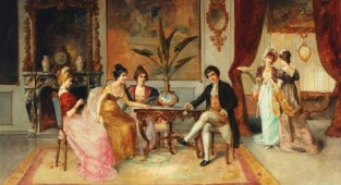 Австрийский художник Franz von Persoglia (1852–1912) (15 работ)