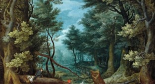 Фламандская живопись: Ян Брейгель Старший (Бархатный) (1568-1625) (116 работ)