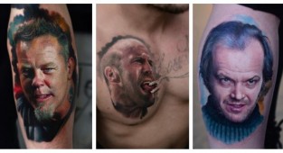 Художник из Польши делает настолько реалистичные тату, что отличить их от фото очень сложно (38 фото)