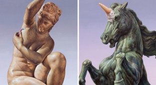 Когда греческие скульптуры становятся жертвами анахронизма (9 фото)