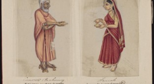 Seventy-two Specimens of Castes in India (1837) (35 работ) (1 часть)