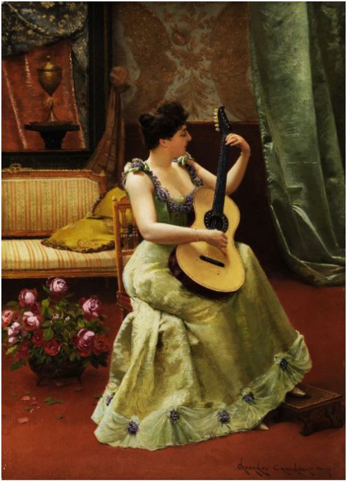 Бельгийский художник Georges Croegaert (1848-1923)
