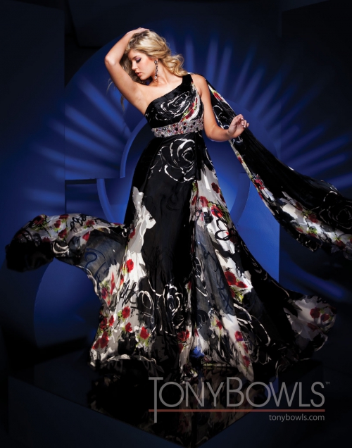 Вечерние платья Tony Bowls - часть 3 (59 фото) (эротика)