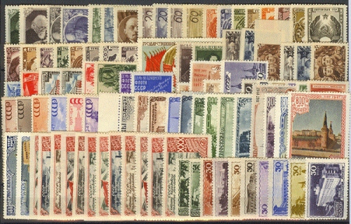 Почтовые марки СССР (446 открыток)