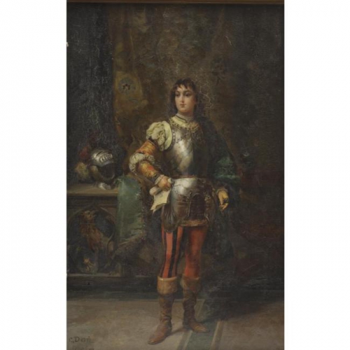 Итальянский художник Cesare Auguste Detti (1847-1914) (69 работ)