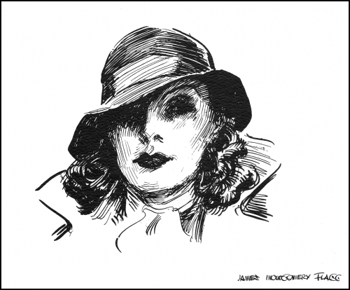 Американский иллюстратор James Montgomery Flagg (1877 –1960) (150 работ)
