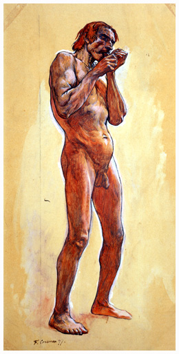 Французский художник Fernand Cormon (1845-1924) (57 работ)