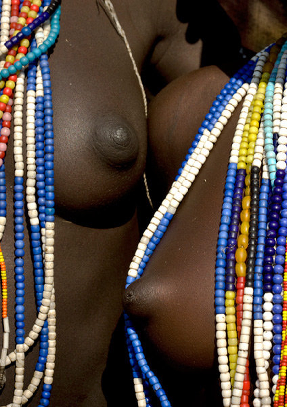 Ebony large nipples