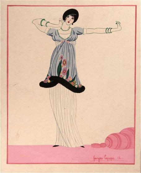 Lepape George - Art Deco Illustrator (135 работ)