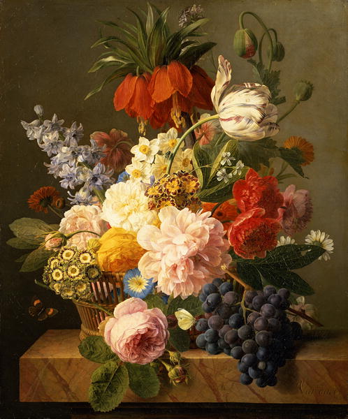 Jan Frans van Dael (1764-1840) (33 работ)