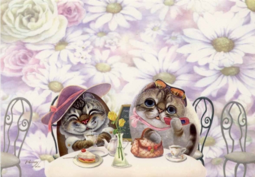Art by Henry Lee Cats and Friends (126 )