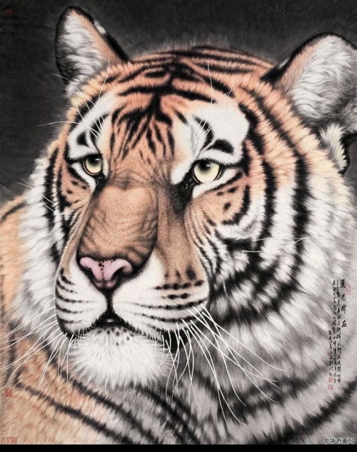 Художник Meng Xiangshun. Тигры (11 работ)