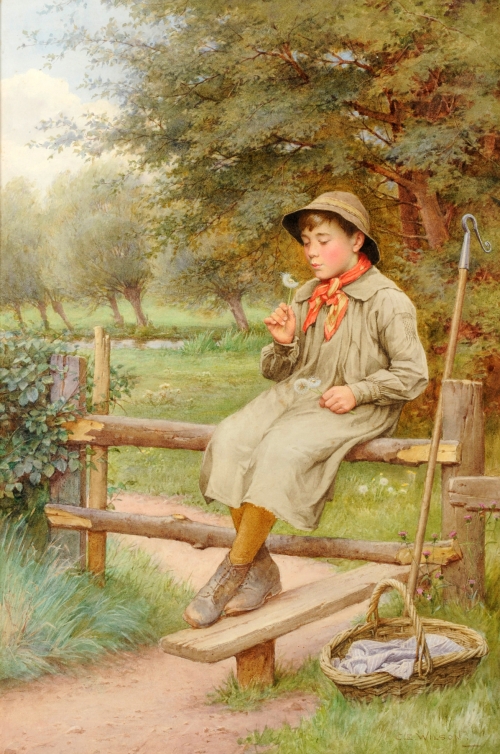 Английский художник Charles Edward Wilson (1854-1941) (50 работ)