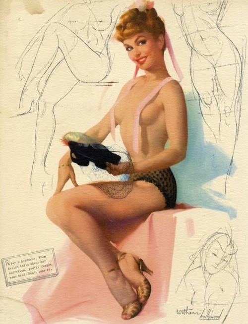 Pin-up Art by Ted Withers (1896 - 1964) (74 )
