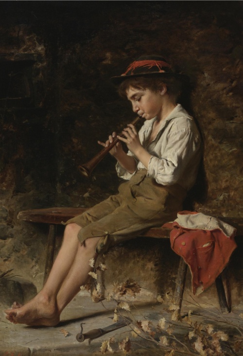 Итальянский художник Luigi Bechi (1830-1919) (40 работ)