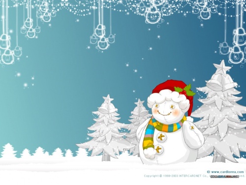 Snowman illustration \ Иллюстрации со снеговиком (27 работ)
