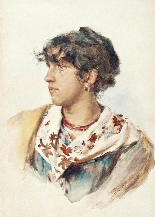 Итальянский художник Zezzos Alessandro (1848-1913) (30 работ)