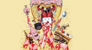 Французький ілюстратор Georges Le Mercenaire (115 робіт)