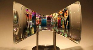 American artist Jack Storms from California creates glass structures of incredible beauty (8 photos)