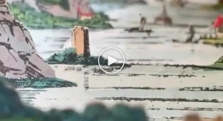 Тунельна книга, яка була популярна у XIX столітті