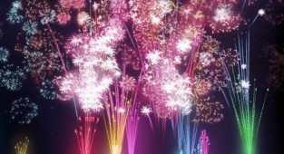 Photo clipart – Salute, fireworks (40 photos)