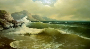 Garin Evgeniy - marine painter (17 works)