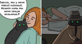 Российский художник нарисовал забавные комиксы о животных (16 фото)