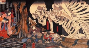 11 иллюстраций японских мифологических персонажей, которые лишат сна даже взрослых (12 фото)