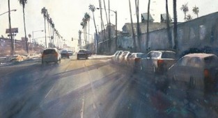 American watercolors by Japanese artist Keiko Tanabe (20 works)