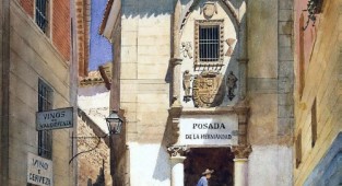 Watercolor masterpieces by Luigi Premazzi (100 works)