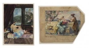 Belgian artist Pierre Oliver Joseph Coomans (1816 - 1889)