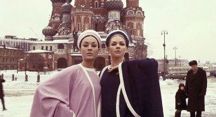 Photo of Moscow in 1965 with guests from the future (15 photos)