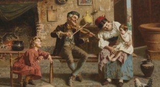Італійський художник Eugenio Zampighi (1859-1944)