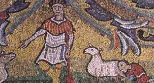 Byzantium (Part 13). Mosaics of the Basilica of San Clemente (38 postcards)