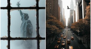 Огни Большого яблока: непривычный взгляд на Нью-Йорк (45 фото)