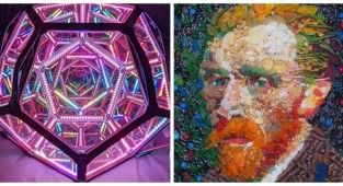 18 creative masterpieces from people who definitely have a magic wand (19 photos)